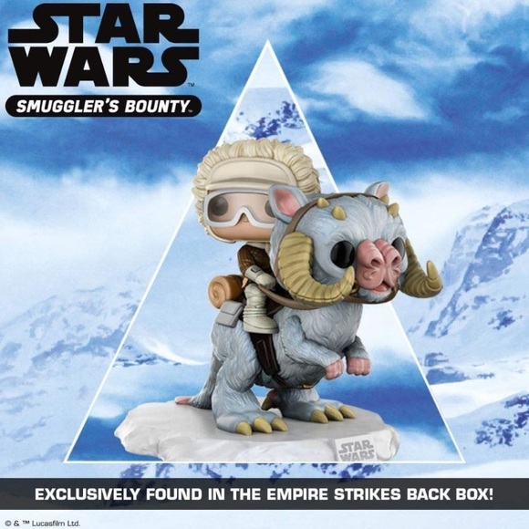 Star Wars Funko pop! Hoth Han Solo with Tauntaun #125 - Picture 8 of 8